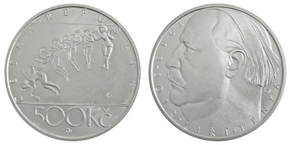 Commemorative silver coin to mark the 100th anniversary of the birth of Jiří Trnka