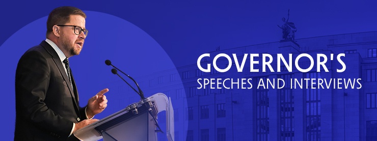 Governor’s speeches and interviews