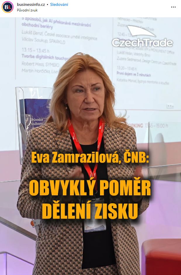 Myslím, že velmi nepřátelské byznysové prostředí se dá změnit, říká Eva Zamrazilová pro businessinfo.cz