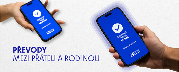 Platba mezi přáteli Platba mezi přáteli