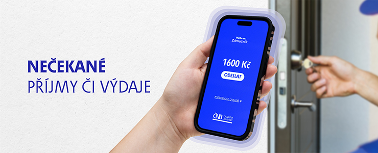 Okamžité platby – nečekané výdaje Okamžité platby – nečekané výdaje