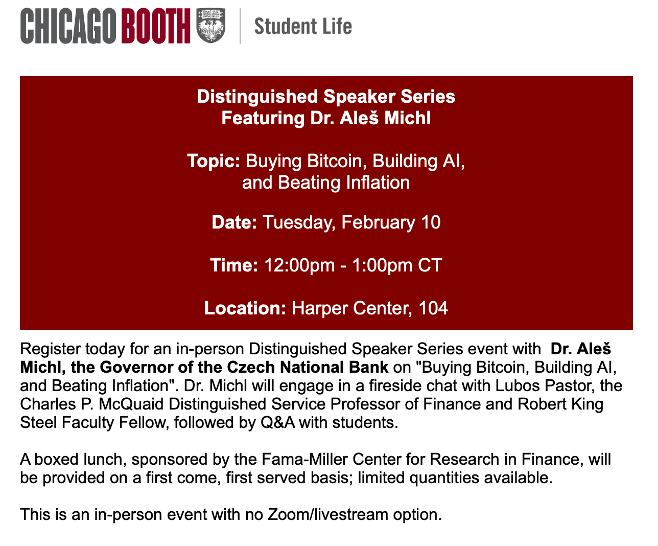 CHICAGO BOOTH CHICAGO BOOTH